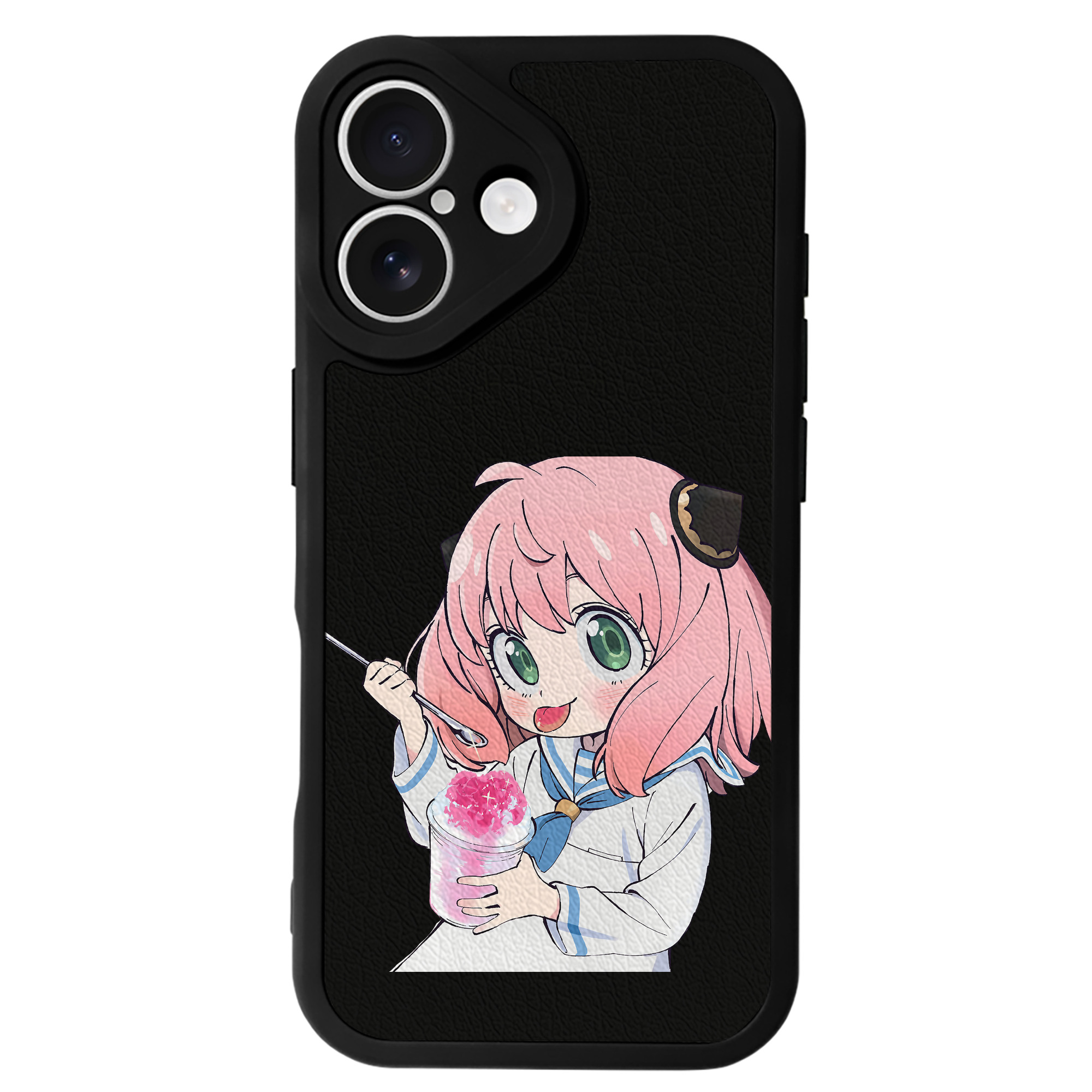 （画像用） SPY×FAMILY间谍家家酒 【iPhone 16シリーズ対応】シリコンスマホケース（レザー調） 材質：シリコン